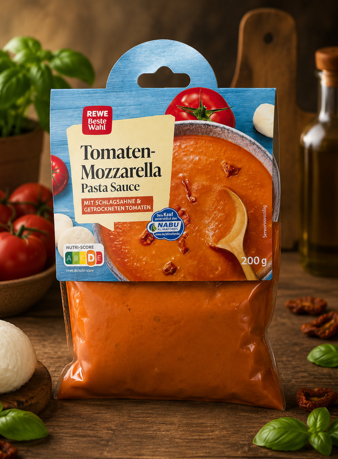 Tomaten-Mozzarella Pasta Sauce