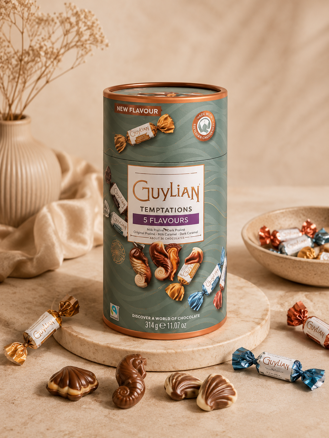 Guylian Temptations 5 Flavours