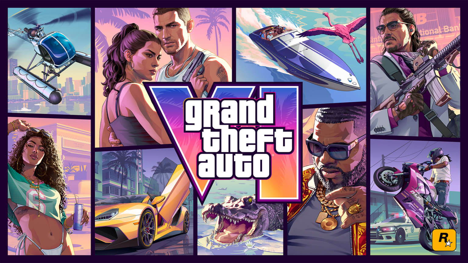 Capa oficial de Grand Theft Auto VI