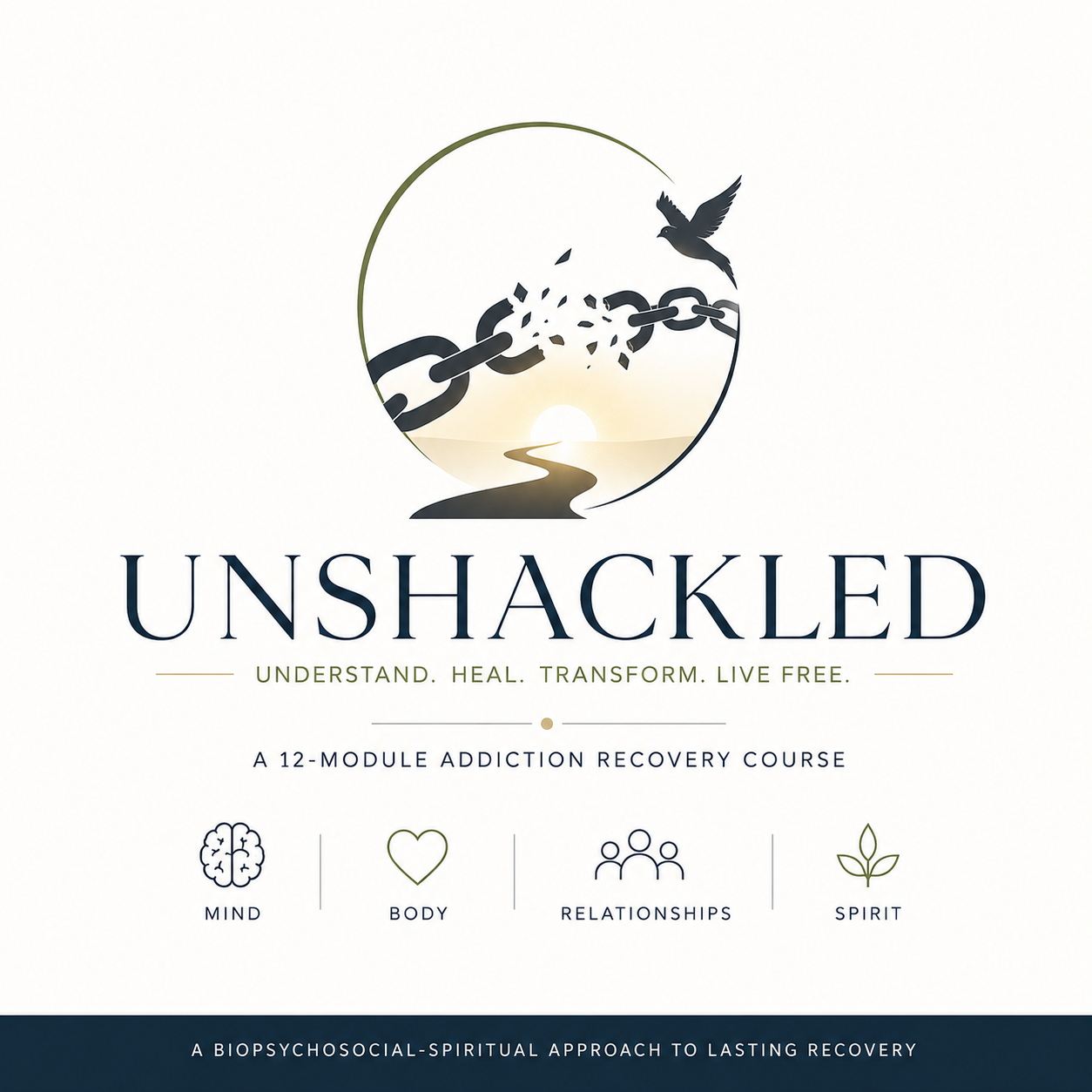 UNSHACKLED- QUIT ADDICTIONS (SELF RECOVERY COURSE)