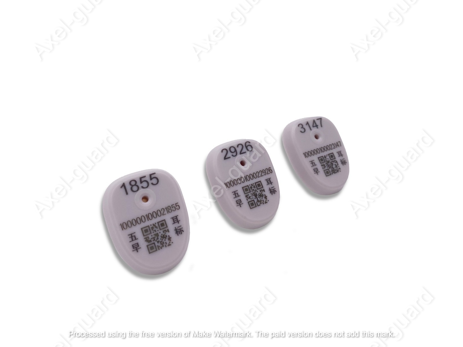 2.4 GHz Active Animal Tag with Temp Monitoring view 2