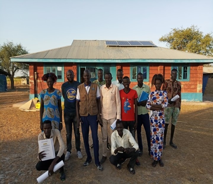  CMR group photo after training in Pakaan PHCC by CMD, HFO & CHD, County health and Lot Coordinators in Nov 2019 
