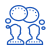 Collaboration-50 Business support and communication icon