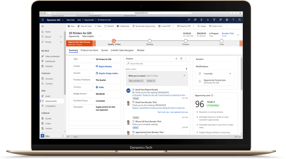 Microsoft dynamics 365 for small business