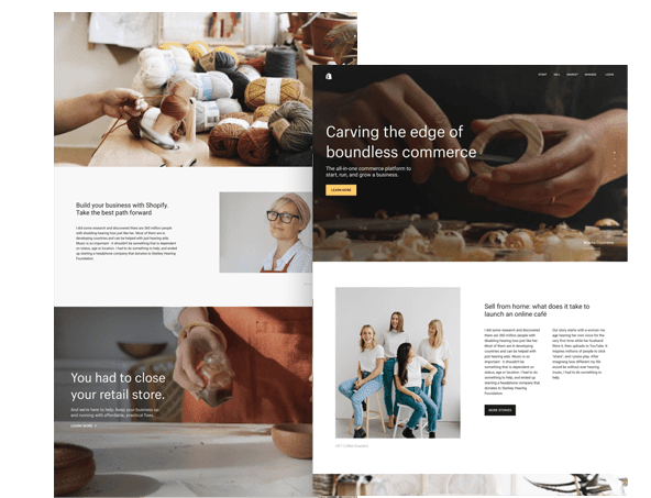 Shopify ecommerce web design Cumbria