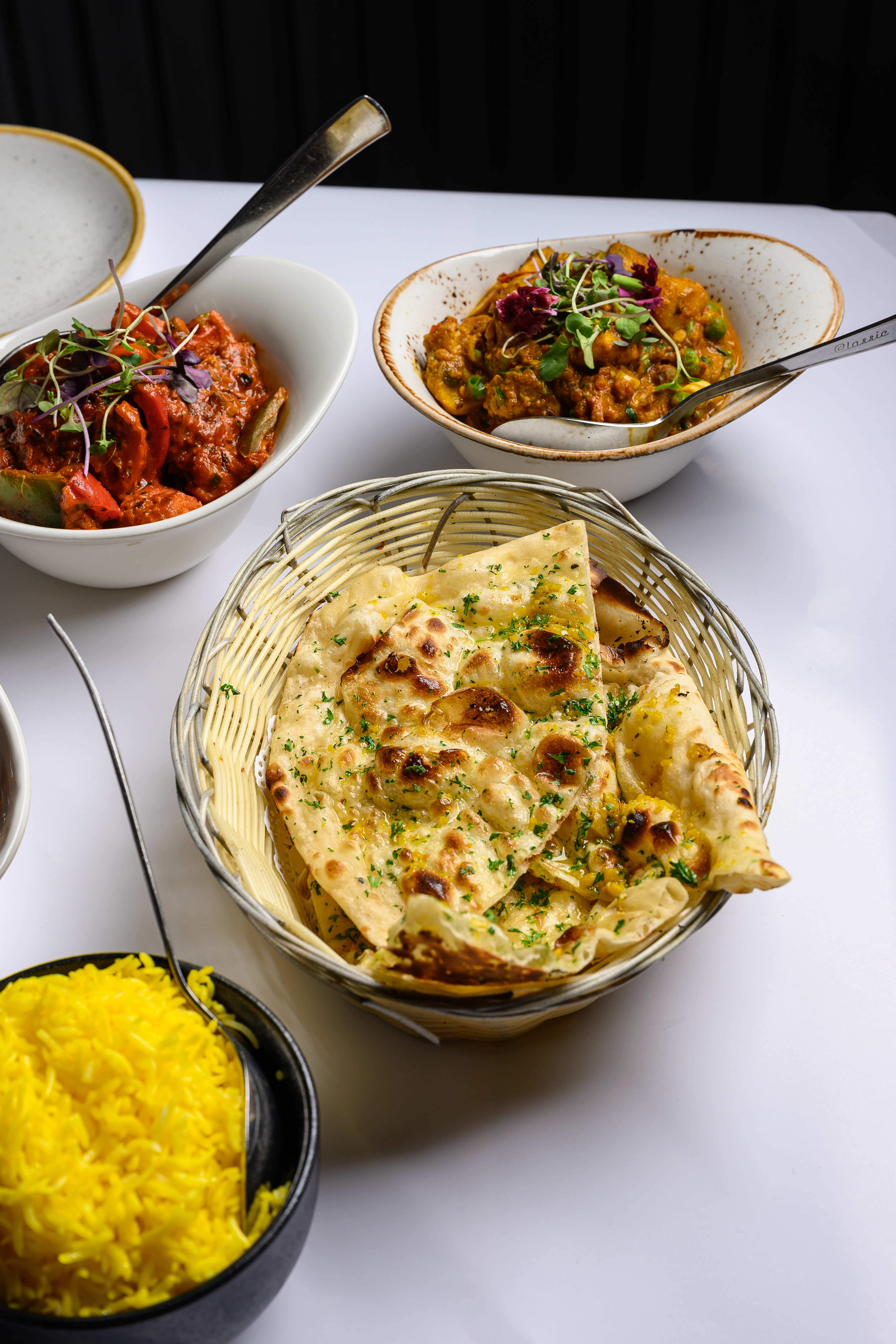 Indian and Nepalese dishes at Aagaman Rosanna