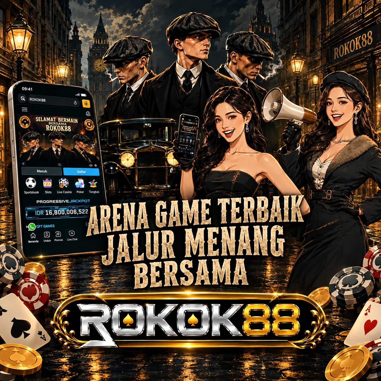 ROKOK88 Login Platform