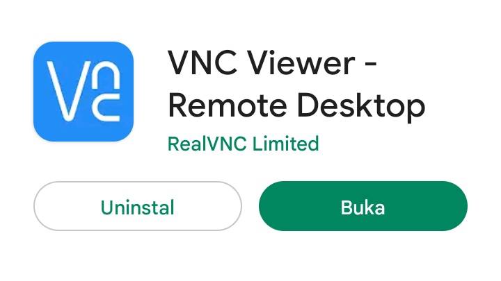 RealVNC Viewer - Cara Instal Distro Linux di Android