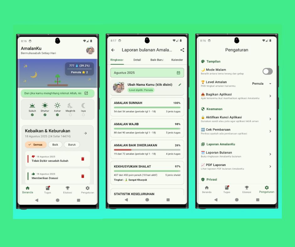 AmalanKu - Main Banner