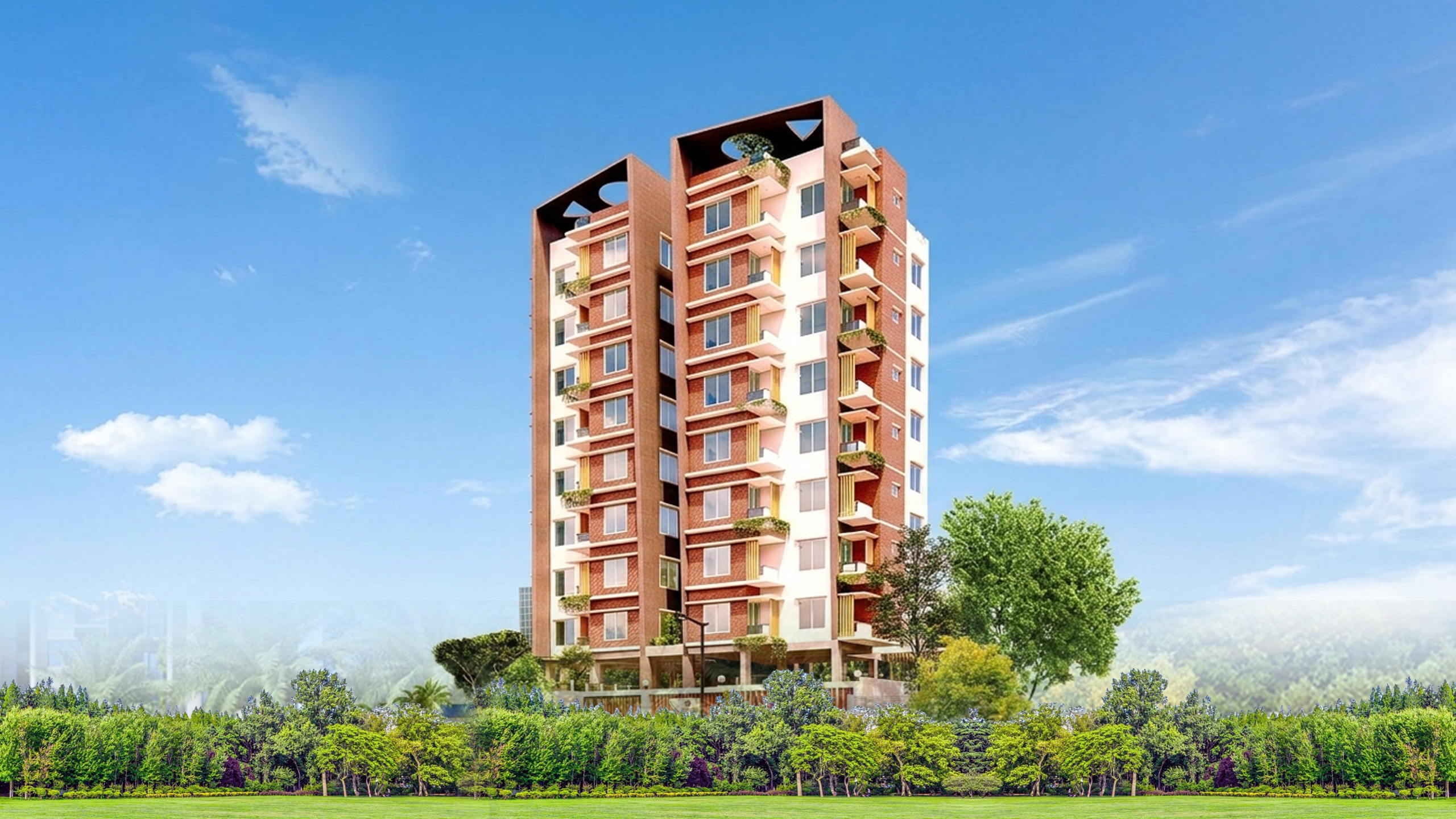 Properties in Aftabnagar, Dhaka, Bangladesh