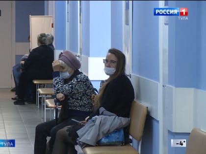 В Тульской области за неделю повысилась заболеваемость на 25%