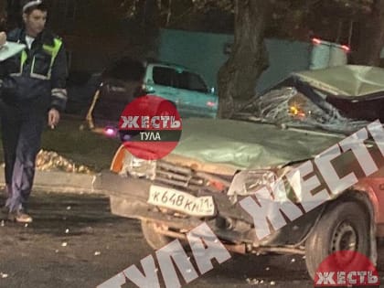 В Туле водитель мопеда госпитализирован после ДТП