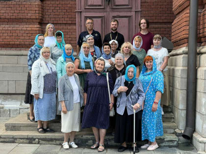 Паломничество прихожан из Новомосковска в Тулу