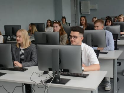 Компьютерный класс делает обучение увлекательным