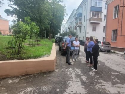 В округе Ольги Слюсаревой прошла приемка работ по благоустройству