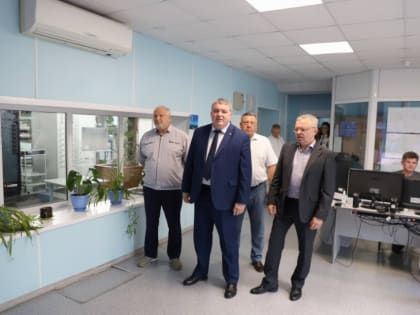 Евгений Смолянинов посетил филиал РТРС «Тульский ОРТПЦ»