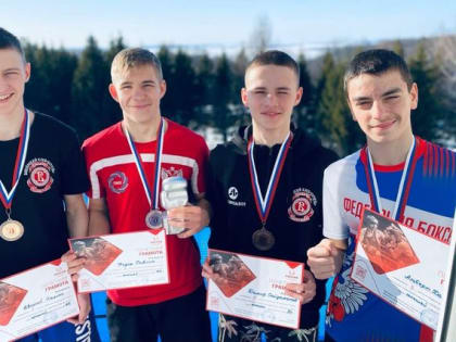Тульские боксёры завоевали 4 медали на первенстве спортобщества «Россия»