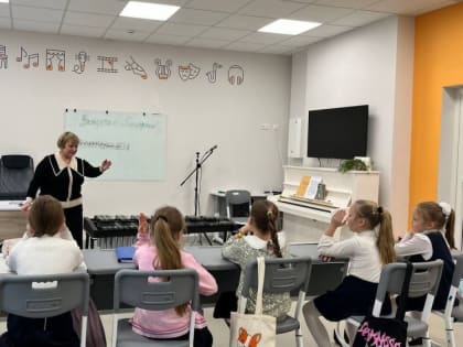 В «Лаборатории успеха» прошло очередное занятие. Музыкальное