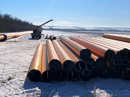 Из труб МУЛЬТИПАЙП Газ Группы ПОЛИПЛАСТИК строят газопровод для нефтеперерабатывающего предприятия в Ростовской области