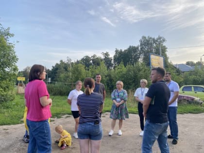 Марина Белькова обсудила с жителями вопросы благоустройства и ЖКХ