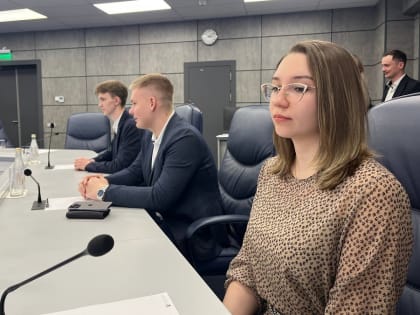 Студенты ТулГУ в Ситуационном центре Губернатора Тульской области