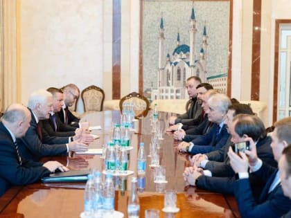 Виктор Дзюба принял участие в совещании с Борисом Грызловым в Минске