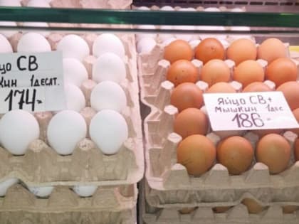 Тульские яйца за неделю подорожали еще на 8%