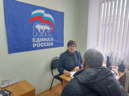 Инна Шевелева провела личный прием граждан