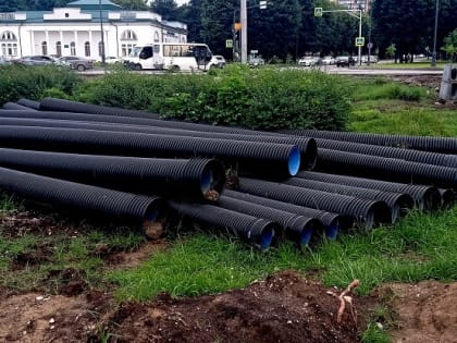 В Нальчике трубы КОРСИС Группы ПОЛИПЛАСТИК применяют для реконструкции дорожной инфраструктуры