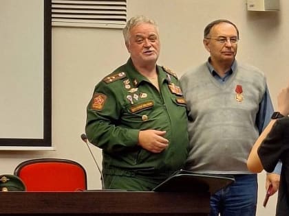Преподавателя ТулГУ наградили «За службу России»