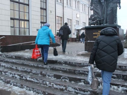 В Тульской области ожидаются мокрый снег, гололед и сильный ветер