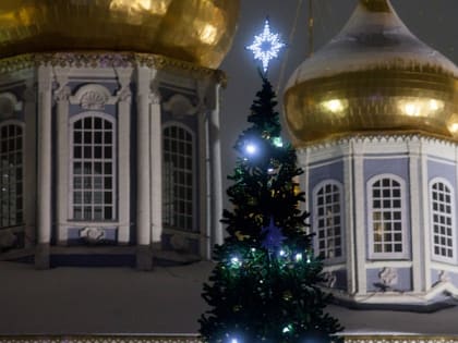 В новогоднюю ночь площадь Ленина в Туле посетили 1200 человек