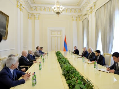 Встреча с Президентом Армении