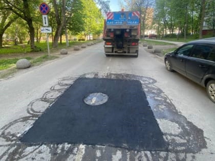 В Туле с начала года устранены дефекты на 34 тыс. квадратных метрах  дорожного полотна