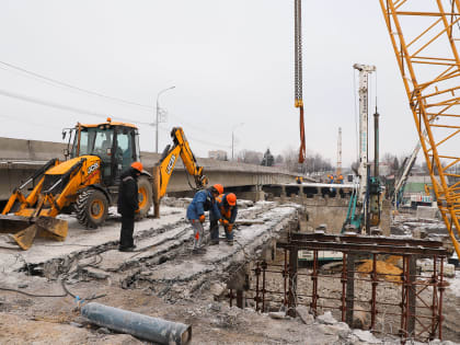 Ремонт Московского путепровода в Туле завершится в декабре