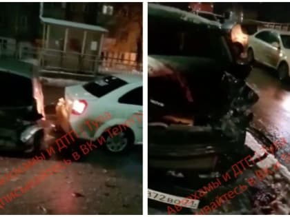 Пьяный туляк устроил массовое ДТП с пострадавшим. Видео