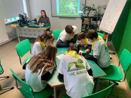 ✅ В Новомосковске прошли первые четвертьфинальные игры экологического брейн-ринга среди семиклассников