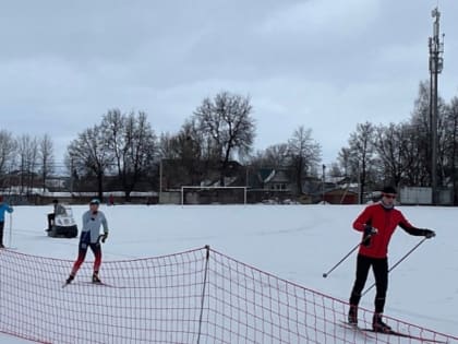 В городе Ясногорск Тульской области прошли соревнования по лыжному спринту
