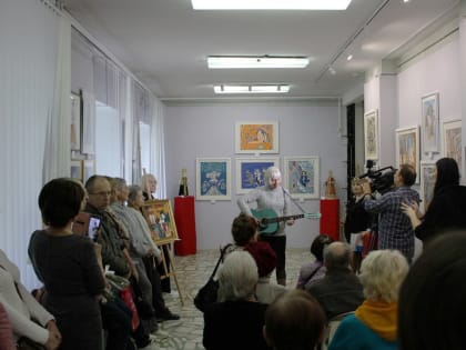 Торжественное открытие выставки в новомосковском музее