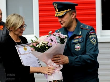 Памятник пожарным и спасателям открыт в Узловой