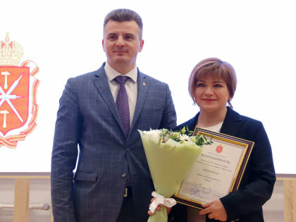 Тульских предпринимателей наградили за поддержку военнослужащих