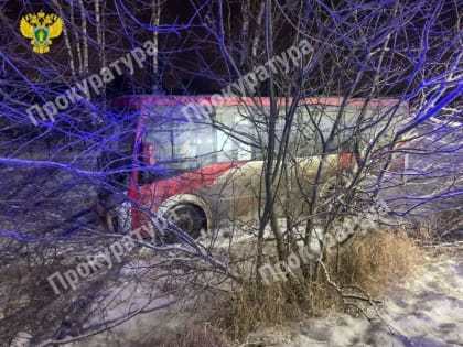 В Тульской области перевернулся автобус с пассажирами