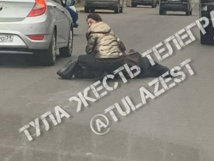В Туле произошло ДТП, в результате которого сбит пешеход