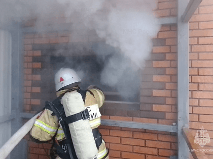 В Белеве сгорела баня: эвакуированы 16 человек