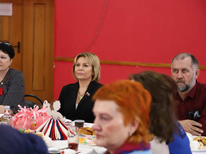 Ольга Слюсарева встретилась с родственниками участников СВО