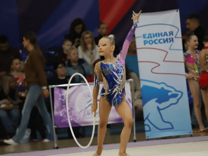 При поддержке «Единой России» прошли региональные соревнования по художественной гимнастике
