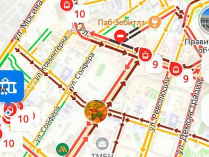 В Туле в связи с пожаром в военном госпитале ограничено движение транспорта