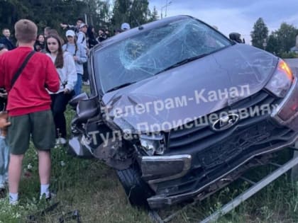 В Тульской области водитель устроил аварию,чтобы погибнуть как его сын: видео