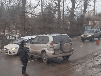 На улице Марата в Туле произошло ДТП