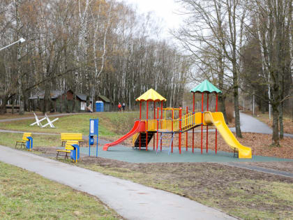 Новые возможности для детей: в Туле открылся современный детский городок